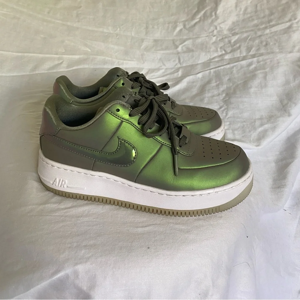 Nike Air Force 1 Upstep Low Shine (Women's) SZ 7.5